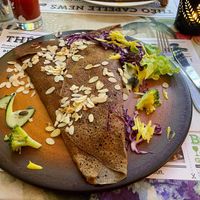 Awesome floral dressing at La Cigale Voyageuse in Granville