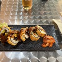 Vegan Tempura roll  at Power Sushi in Bad Vilbel
