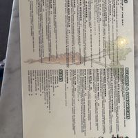 Menu  at Real Food Daily in West Hollywood