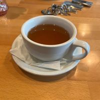 Delicious Jasmine Organic Tea ☕️   at Real Food Daily in West Hollywood