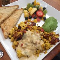 :) at Real Food Daily in West Hollywood