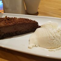 chocolate orange slice at The Windmill in Bushey