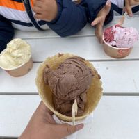 All vegan 🍦  at Glasscafé Kulingen in Varberg