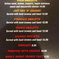 Now offering full vegan breakfast! at Speedway Cafe in Dover