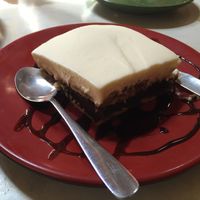 Their signature dessert at OR2K in Kathmandu