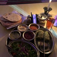 Vegan Turkish platter at OR2K in Kathmandu