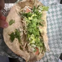 Very fresh tasting ingredients, didn’t feel like they were used all week but rather chopped fresh that day  at Urban Pita in Tucson