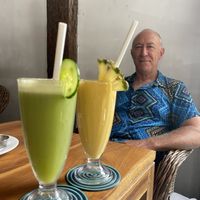 Refreshing drinks  at Chill Cafe in Ella