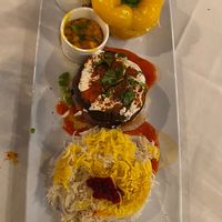 Banjan Borani and Murch E Dolma  at Mantu in Richmond