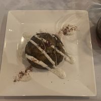 Banjan borani with vegan option for yogurt  at Mantu in Richmond