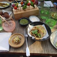 Starters at Nimb Gemyse in Copenhagen
