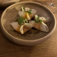 Kohl rabi parcels   at Nimb Gemyse in Copenhagen