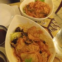 Tofu sauté et vermicelles aux légumes at Le Yack in Clermont-ferrand