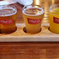 Flight at Mill St. Brew Pub & The Beer Hall in Toronto