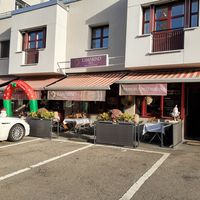 Exterior near busy road at Tamarind Hill in Zurich