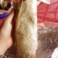 Vegan burrito  at Poppo's Taqueria in St Petersburg