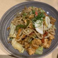 Tofu yaki udon! at The Jitsu in Dunedin