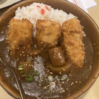 Curry with tofu   at The Jitsu in Dunedin