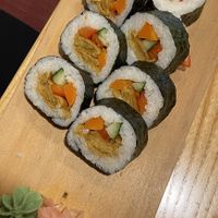 Maki Sushi - Teriyaki vegan meat #Veganuary at The Jitsu in Dunedin
