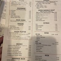 Vegan menu page 1 #Veganuary at The Jitsu in Dunedin