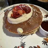 Tres leches pancakes   at Breakfast Republic in Irvine