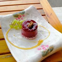 Chocolate raspberry vegan goodness at Alkalizer in Campbelltown