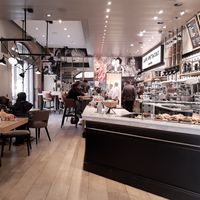 Interior at Caffe Spettacolo in Lausanne