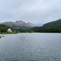   at Caffe Spettacolo in St Moritz