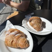 Jam-filled and whole grain croissant    at Caffe Spettacolo in St Moritz