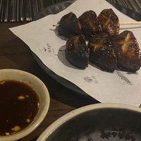 Tsitake skrewers  at Kuu Bali in Sanur