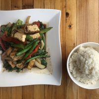 Veggies and tofu dish   at Sunee Thai & Lao Kitchen in Portland