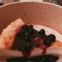 Classical cheesecake  at Mock in Kuwait City