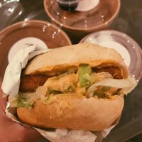 Dynamite burger😍 at Mock in Kuwait City