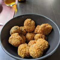shiitake croquetas at Meraki in Oviedo