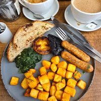 Irish Breakfast at Beachcove Café in Waterville