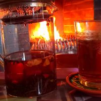 Tea and vegan tiffin at The Sondes Tea House & General Stores in Faversham