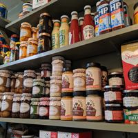 shop interior at The Sondes Tea House & General Stores in Faversham