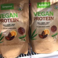 Vegan protein powder at DM Drogerie Markt in Poprad