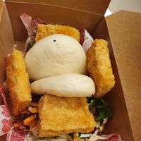 Baos with extra tofu at BaoBun Botanic in Belfast