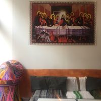 Interior at Ethiopisch Eethuis Sarah in Leeuwarden