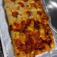 Focaccias at Dolce Capriccio Pasticceria in Oviedo