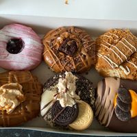 Vegan Feb box 😍 at Planet Doughnut in Shrewsbury