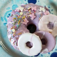 Party Rings at Planet Doughnut in Shrewsbury
