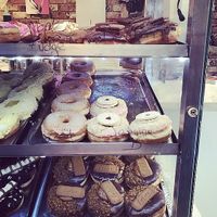 Vegan selection at Planet Doughnut in Shrewsbury