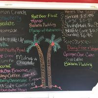 Menu July 2019 at Paradice Cream in Mountain Home