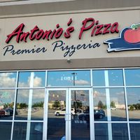 Outside at B Antonio's Pizza in Fort Wayne