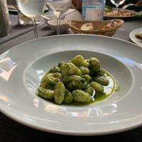 Gnochis con pesto at Ignasi in La Seu Durgell