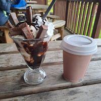 Vegan kit kat sundae 😋 at The Beech Tree in Glasgow
