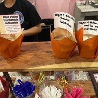 Lots of vegan flavors at Fat Bottomed Girl's in Hot Springs