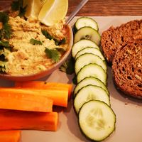 Hummus at Saftladen Landshut in Landshut